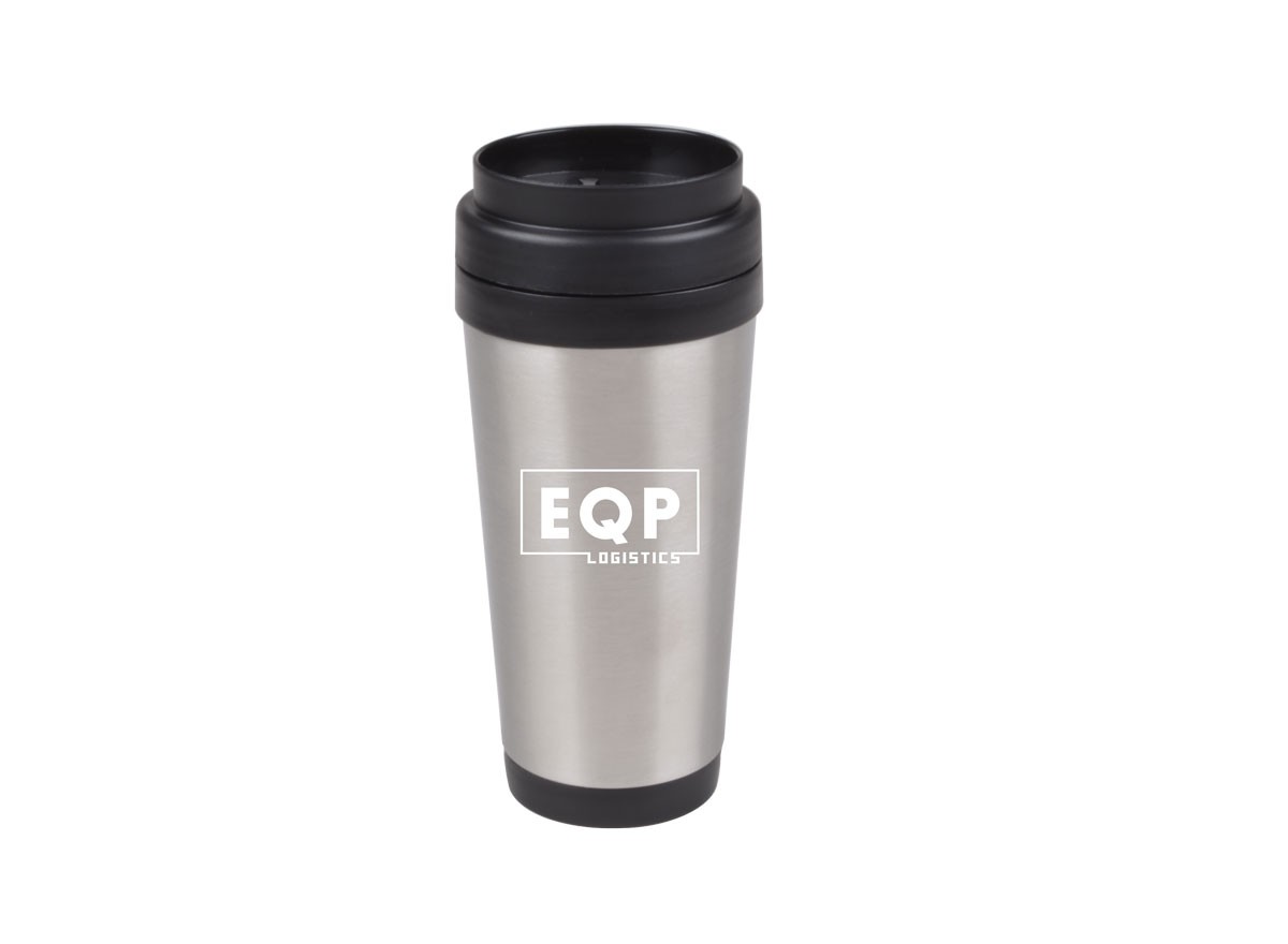 16 oz Stainless Steel Travel Mug with Plastic Liner