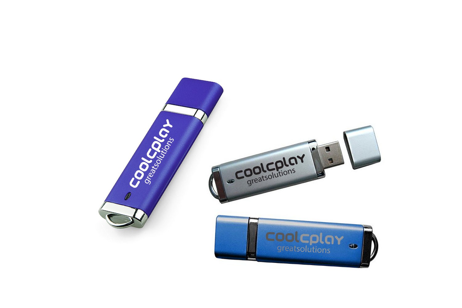 256 MB USB Flashdrive With Removable Cap