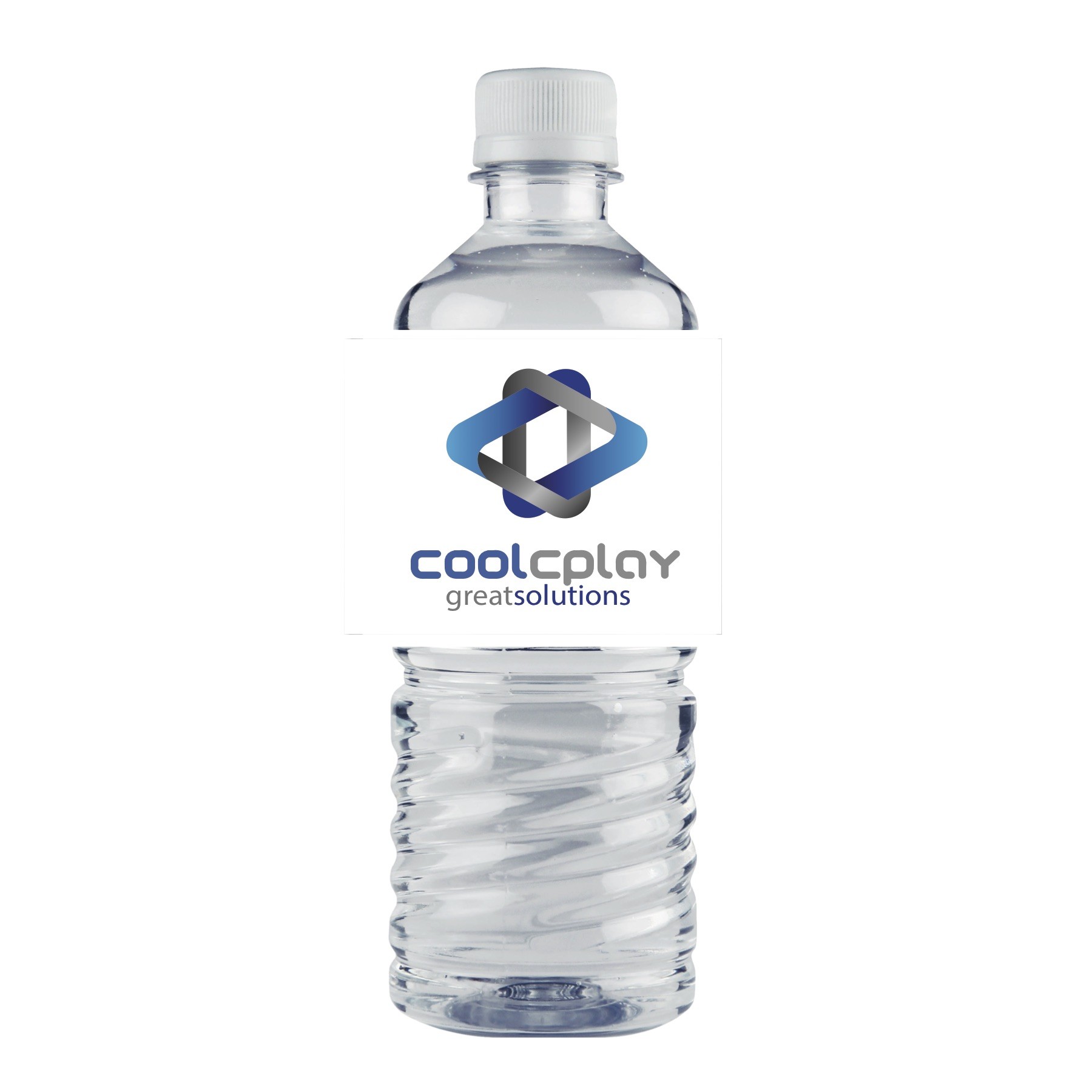 Bottled Water with Custom Label (16.9 oz)