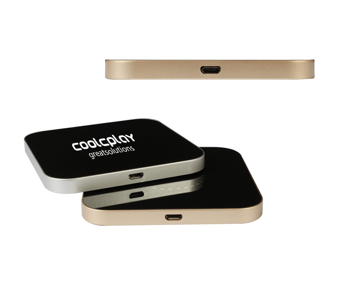 Sleek Qi Wireless Charger Pad for Mobile Phones