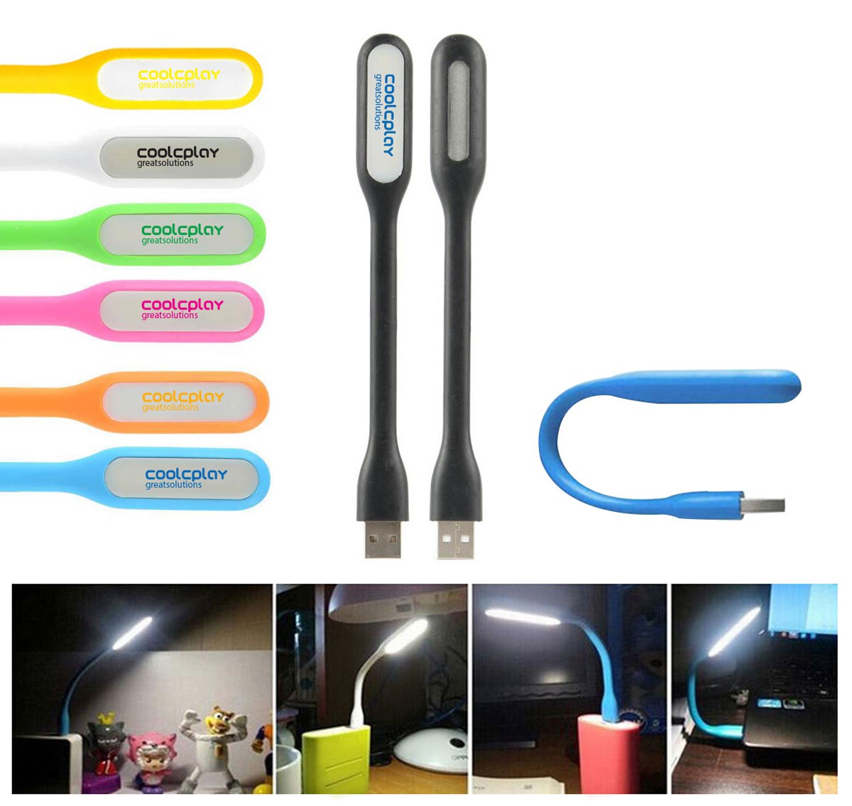 Mini Flexible USB Lamp Light