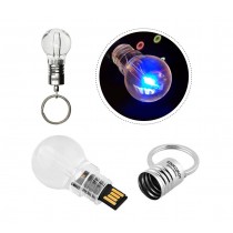 2GB LED Lightbulb USB Flashdrive with Keyring