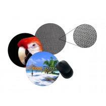 Full Color (4CP) - Round Microfiber Mouse Pad (8" Diameter)