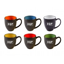 16 oz Matte Coffee Mug with Burst of Color