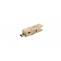 256 MB Wooden Clip USB Flashdrive